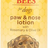Burt's Bees for Pets for Dogs All-Natural Paw & Nose Lotion with Rosemary & Olive Oil | For All Dogs and Puppies, 4oz | Best Treatment for All Dogs and Puppies With Dry Nose and Paws